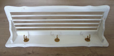 Garderobe Hutablage Wandgarderobe 50er Jahre Vintage Shabby Chic weiß