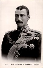 Ak König Christian von Dänemark, Portrait, Orden - 11052641