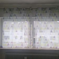 2x Vorhang 145x145cm  Ca.