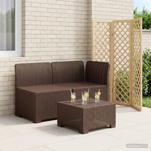 Sitzer gartensofa rattan - 2-sitzer,