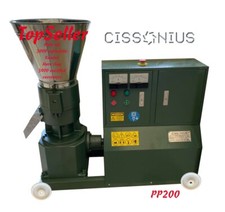 PP200-PM Pelletpresse 7,5 Kw Ø 200 mm  für Holzpellets