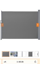 OBI Seitenmarkise Sichtschutz