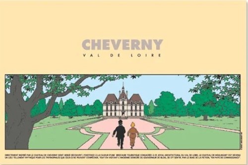 Cheverny tim and struppi - cheverny,