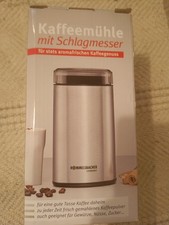 Kaffeemühle Mit Schlagmesser Von Rommelsbacher