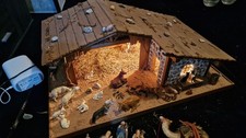 Weihnachtskrippe groß - weihnachtskrippe,,