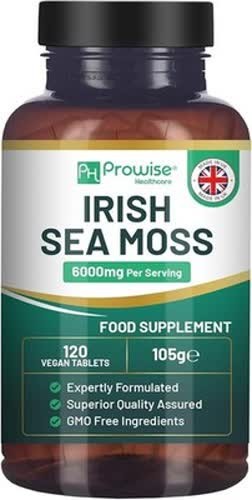 Irish sea moss 6000mg 120 - irish,