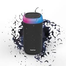Hama "Shine 2.0" Bluetooth®-Lautsprecher, LED, spritzwassergeschützt, 30W