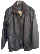 Lederjacke Jacke gesteppt warm