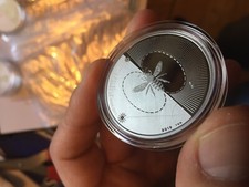 BEE STAMP ERROR STEMPELFEHLER BIENE 2019 | 1 OZ 9999 SILVER PP COIN ONLY 40 pcs.