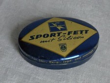 Alte Blechdose Nord West Sport Fett mit Silicon DSV Ski Berg Jagd Sport Stiefel
