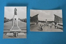 alte AK - Sowjetisches Ehrenmal - Berlin-Treptow - 2 Postkarten