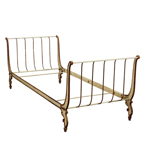 Antikes bett louis philippe - bett,
