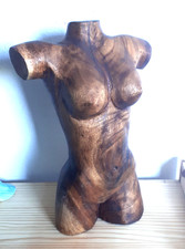 37cm teak holz frauen torso