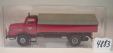 Brekina 1/87 IFA H6 LKW Pritsche/Plane DR Deutsche Reichsbahn #4883