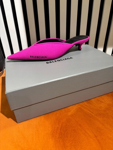 Balenciaga knife heeled mule