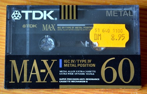 Kassette tdk 60 metal - tdk,