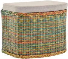 Rattan Wäschekorb -Truhe