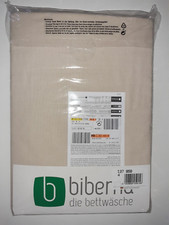 Biberna die Bettwäsche Bio-Betttuch 100% Baumwolle ca. 240x150cm* OVP