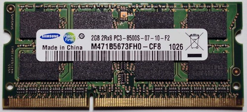 Samsung 2gb ddr3 - 2gb, 2rx8
