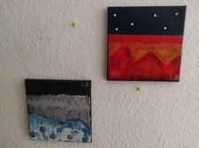 selbst gemalte Bilder Acryl