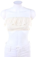 FOREVER 21 Crop-Top S Neutrals
