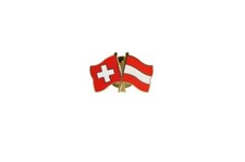 Schweiz - Österreich Flaggen