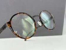 ic Berlin Brille Herren Damen Rund Braun schwarz Groß L XL Felix L.  NP:499€