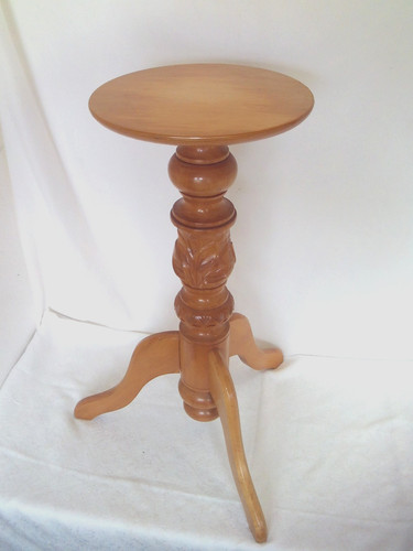 Blumensäule holz blumenhocker - blumensäule,
