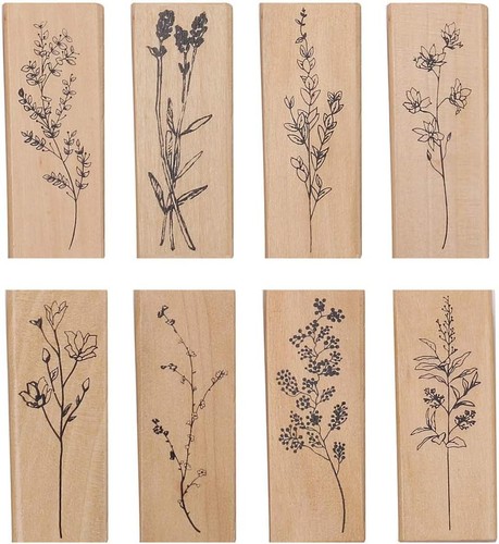 Stück stempel holz - holz,, gummi