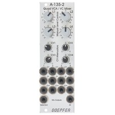 Doepfer A-135-2 Mini Quad VCA / VC Mixer - Mixer Modular Synthesizer
