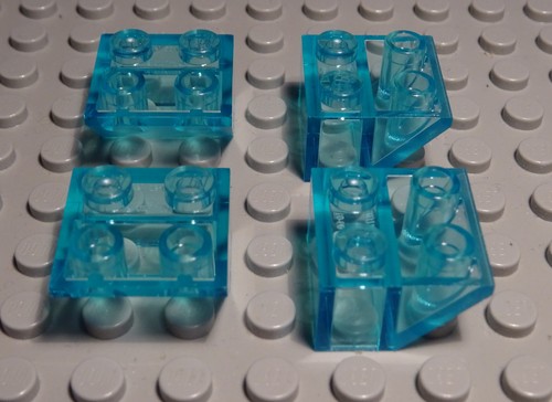 Lego stein negativ - negativ, 2x2