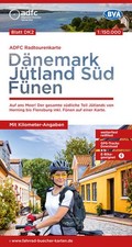 ADFC-Radtourenkarte DK2 Dänemark/Jütland Süd/ Fünen 1:150.000, reiß- und wetterf