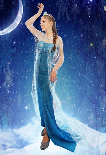 Halloween dame frozen prinzen - halloween,