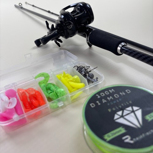 Baitcaster komplettset - baitcaster,