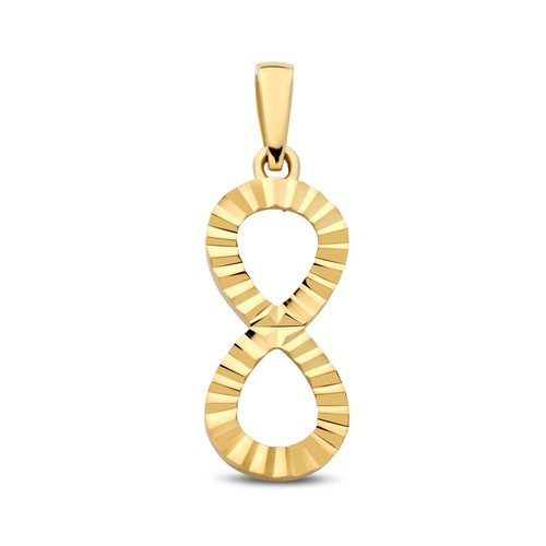 Anhänger infinity 585 gold - anhänger,