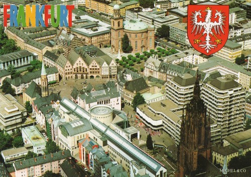 Frankfurt luftbild - frankfurt,,
