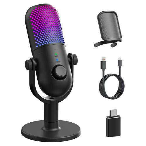 Usb kondensatormikrofon - usb/usb-c,