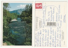 81633 - River Derwent - Borrowdale - Ansichtskarte, gelaufen 17.10.1994