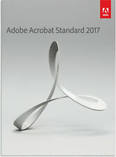 Adobe Acrobat Standard 2017