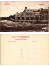 Old postcard trollhättan - postcard,
