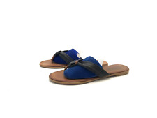 Dave Mayer Damen Sandale Sandalette Pantolette Schwarz Gr. 39 (UK 6)