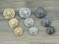 Metallknöpfe Ornament für