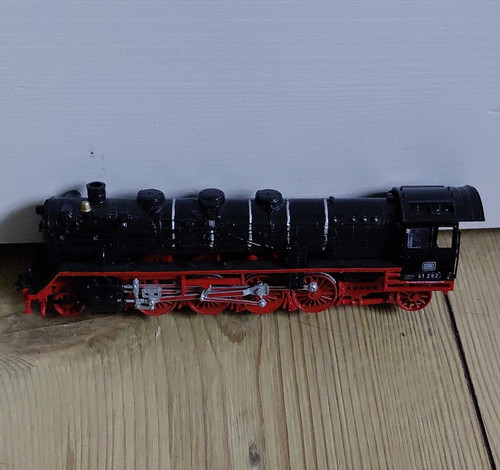 Dampflok deutsche - h0,