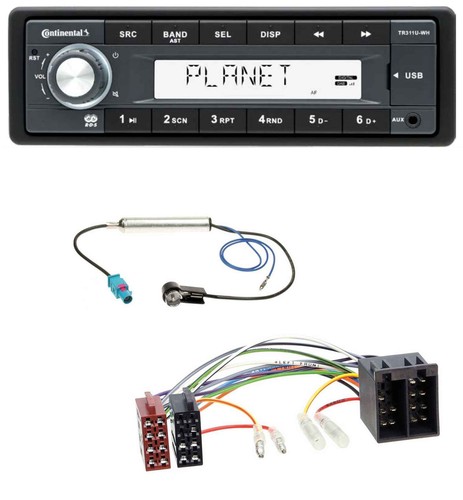 Continental usb mp3 aux 1din - usb,