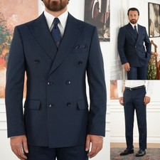 Männer Anzug Slim Fit 2 Teile