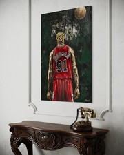 Dennis Rodman Leinwand Bild
