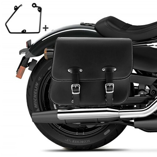 Satteltasche mit halter - satteltasche,