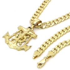Mens 14k Gold Plated Jesus