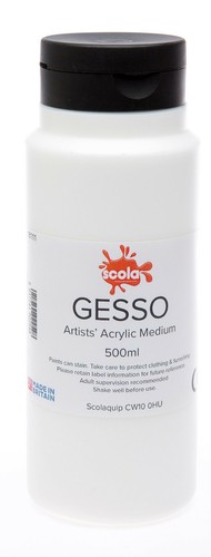 Scola white gesso - gesso, medium