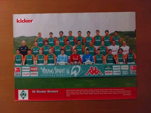 Werder bremen mannschaftsfoto - werder, bremen,